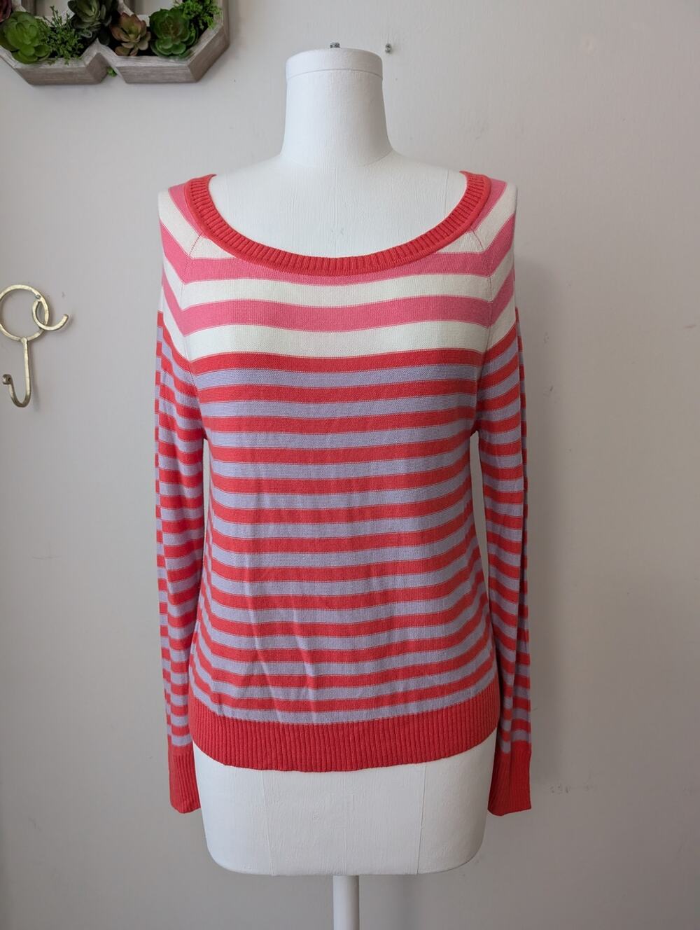 YOON striped bamboo cotton sweater